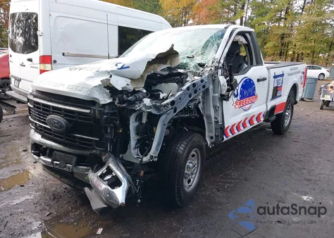 2025 Ford F-250 Xl из США, поврежденный, VIN 1FTBF2AT4SEC54215